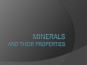 what is a mineral?