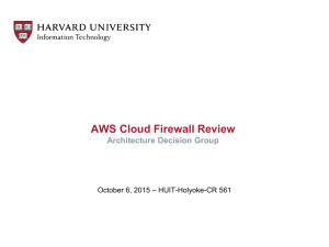 AWS Cloud Firewalls