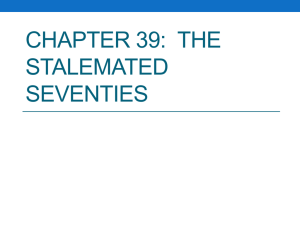 Chapter 39: The stalemated seventies