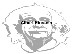 Albert Einstein