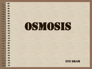 osmosis presentation
