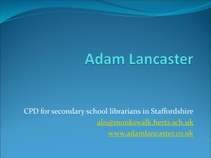 Opportunities for school libraries in the new Ofsted