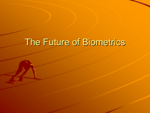 The Future of Biometrics