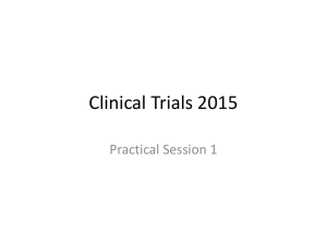 Clinical Trials 2011