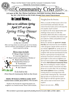 Community Crier May 2014