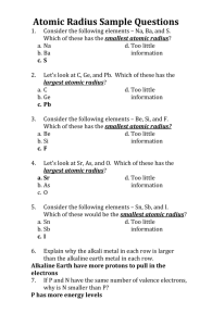 Sample Question Answers