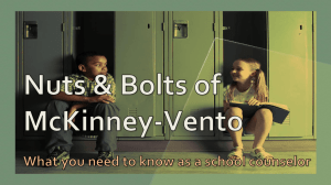 Nuts & Bolts of McKinney-Vento - Washington School Counselor
