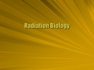 Radiation Biology