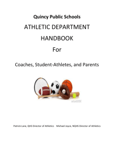 Athletic Student Handbook
