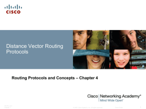 Distance Vector Routing Protocols