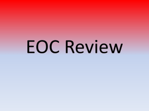 EOC Review