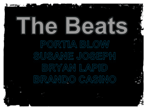 The Beats. p1