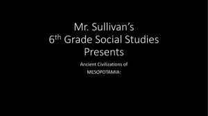 Mr. Sullivan*s 6th Grade Social Studies Presents