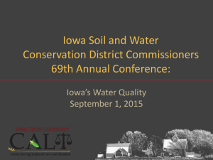 presentation - Conservation Districts of Iowa