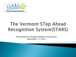 The Vermont STARS Program