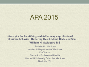 APA 2015 - Vanderbilt University Medical Center