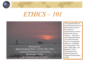 Ethics