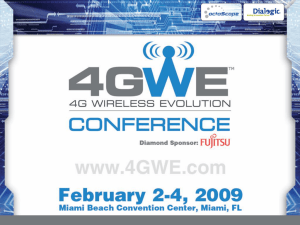 "4G Wireless Evolution Tutorial"