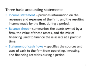 Review of Financial Statements