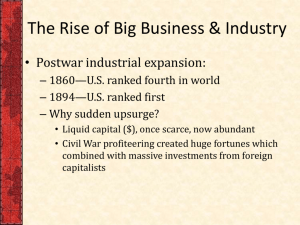The Rise of Big Business & Industry_PowerPoint
