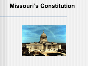 Missouri's Constitution - School District of Clayton