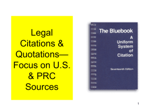 LegalCitations - US & China Visa Law Blog