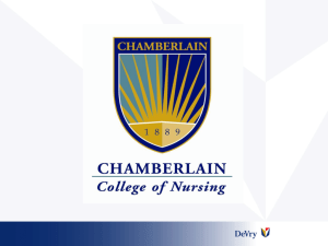 Chamberlain College of Nursing - Corporate-ir
