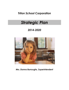 Strategic Plan - Triton School Corporation