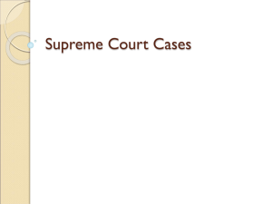 Supreme Court Cases