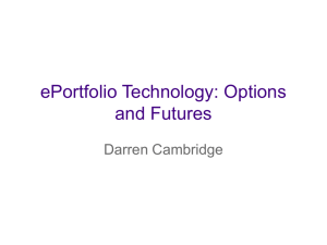 ePortfolio Technology