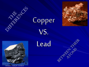 Copper VS. Lead - Coristines