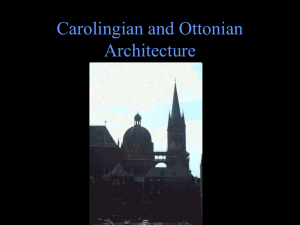 Carolingian and Ottonian Architecture