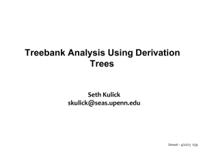 Derivation Tree Fragments