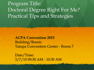 ACPA Doc Presentation 2013