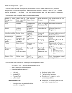 Unit One Study Guide: Taylor Topics Covered: Modern Immigration