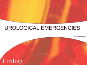 urological emergencies