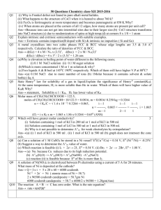 50 chemistry questions for class xii