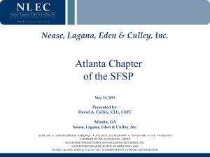 AALU/Washington update - Atlanta Chapter of FSP