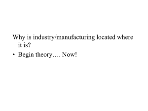 industrial theory