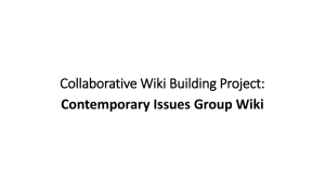 Collaborative-Wiki-Building-Project