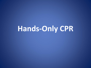 Hands Only CPR for 9th Grade LMS