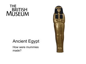 Egyptian mummification