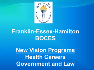 New Vision PowerPoint - Franklin-Essex