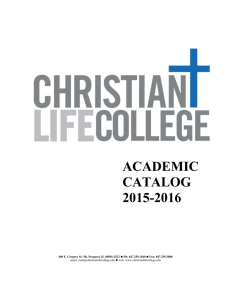 Academic Catalog