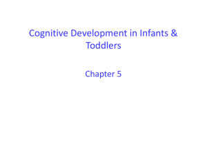 Cognitive Development in Infants & Toddlers