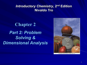 Introductory Chemistry, 2nd Edition Nivaldo Tro - Tutor