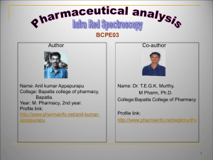 infrared theory - Pharmainfo.net