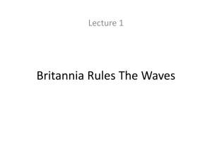 britannia rules the waves
