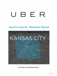 uberX & uberXL: Welcome Packet