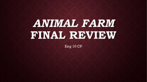 Animal Farm Final Review